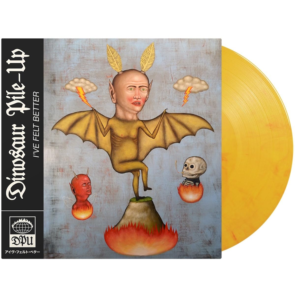 DINOSAUR PILE UP - I've Felt Better - Vinyl (yellow marbled vinyl LP + insert)
