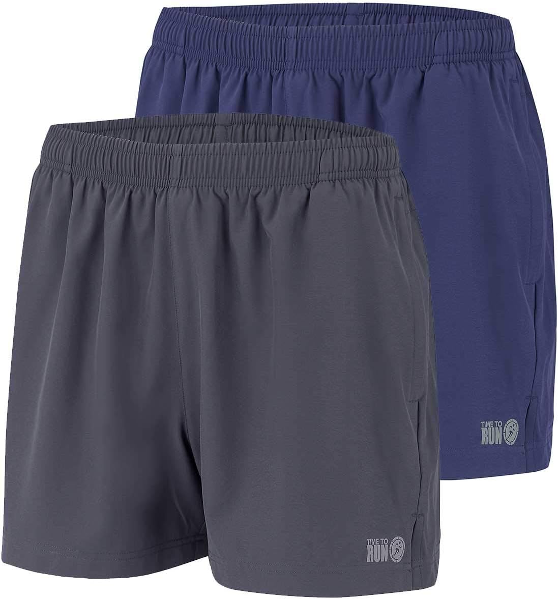 Men's Pace Running/Gym/Training/Workout/Jogging Short With Zipped Side Pockets And Inner Liner