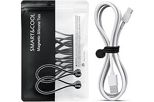 SMART&COOL Silicone Magnetic Cable Ties