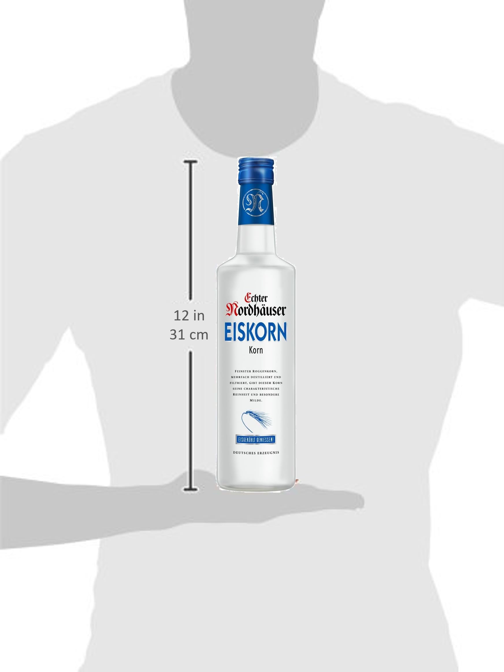 Echter Nordhäuser Eiskorn (6 x 0.7 l) - Eiskalter Korn Genuss