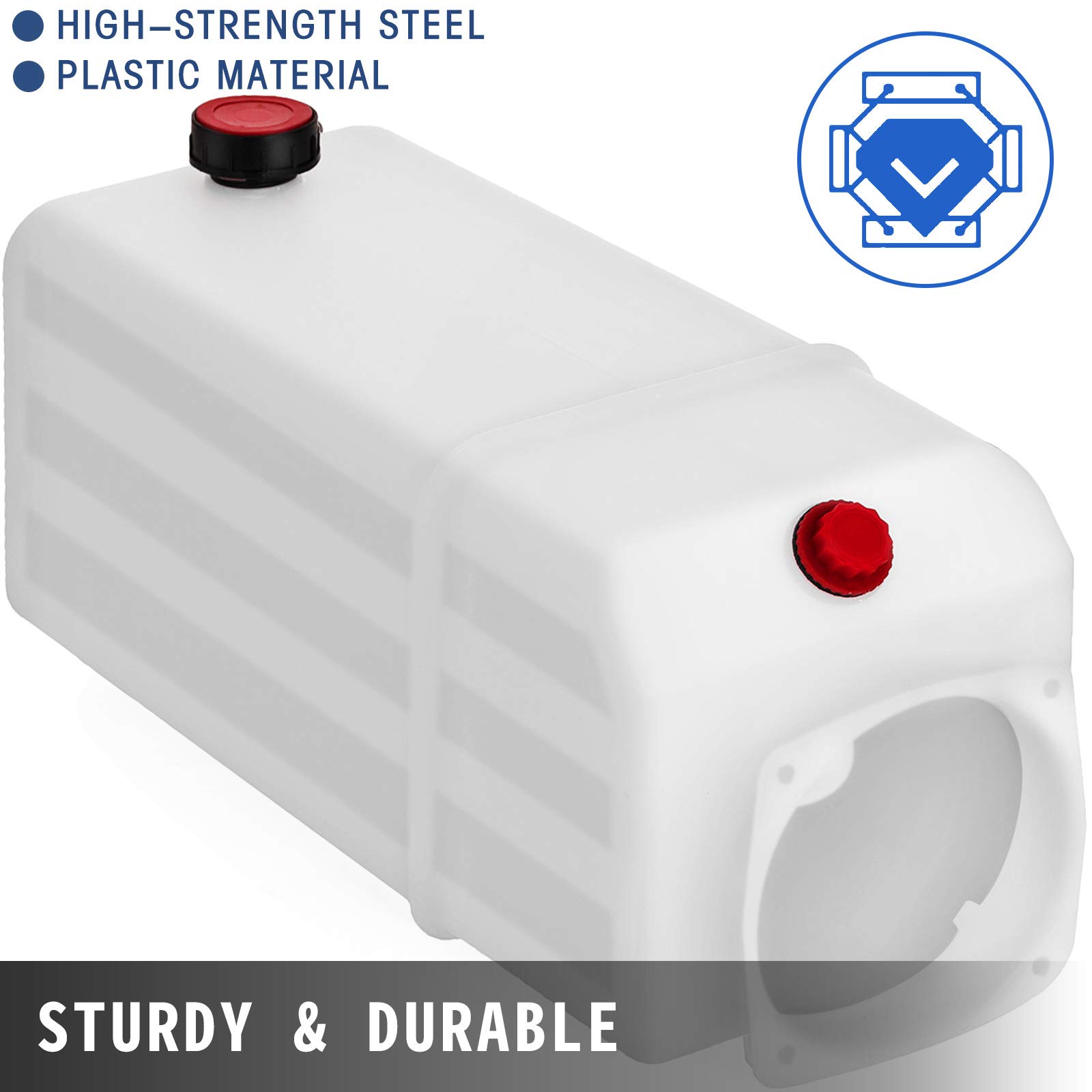 Mophorn 2.5 Gallon Hydraulic Pump Oil Reservoir Tank Replacement 10