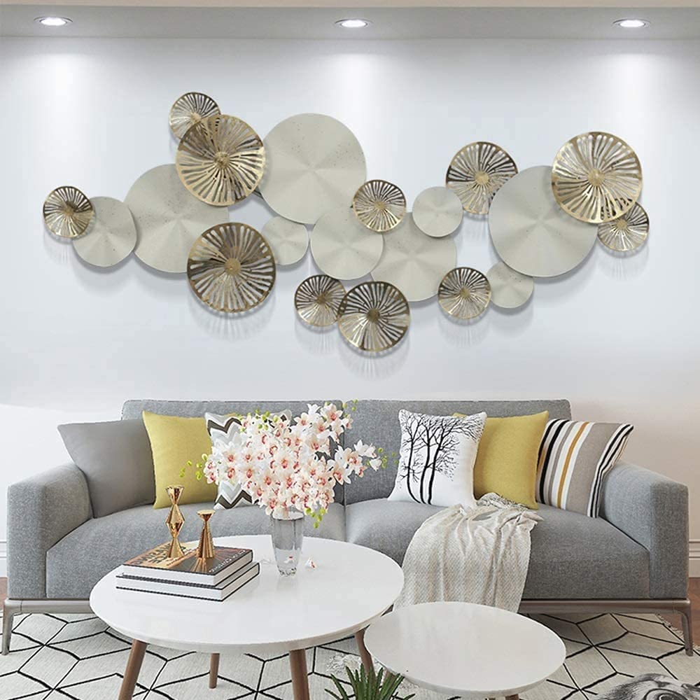 2025 Hot Selling Morden Home Wall Decor Metaal 3d Art Met De Hand Gemaakt Nieuws