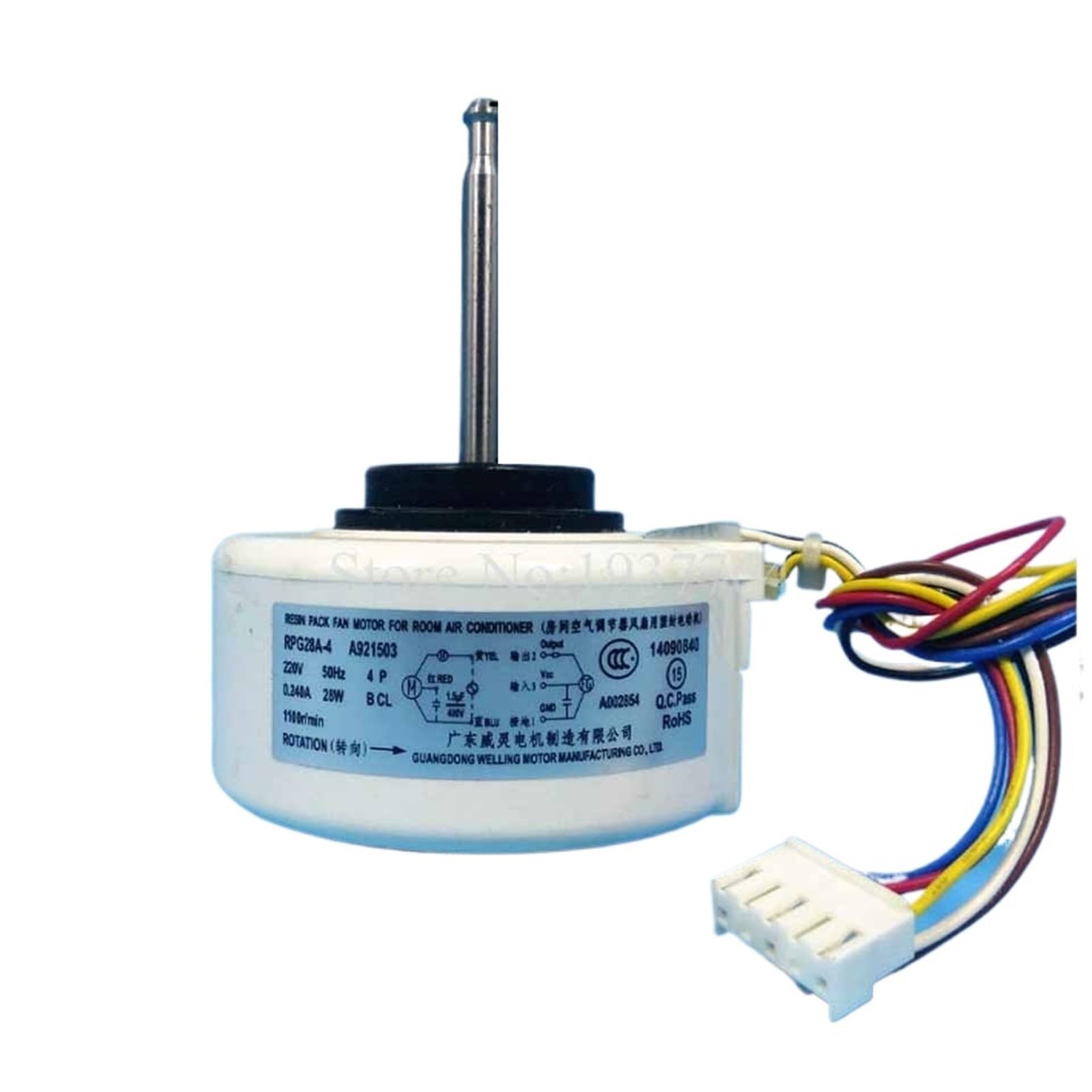 BONZMXDKHQ Air conditioner motor RPG28A-4 A921503 Fan motor