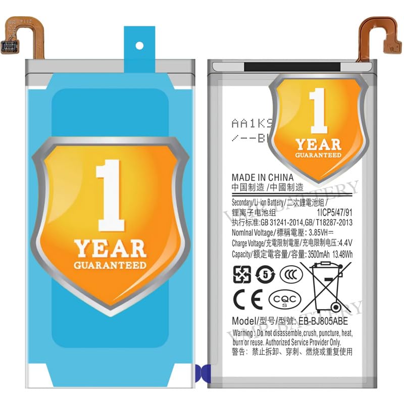 Image of Original EB-BJ805ABE Battery Compatible for Samsung J8 Plus J8+ - (3500mAh) - 1 Year Warranty X2