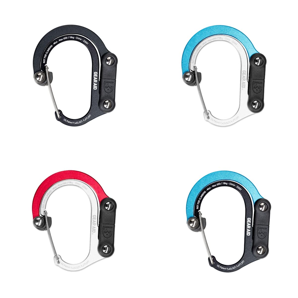 国内正規品 HERO CLIP MINI ヒーロークリップ ミニ カラビナ 型…