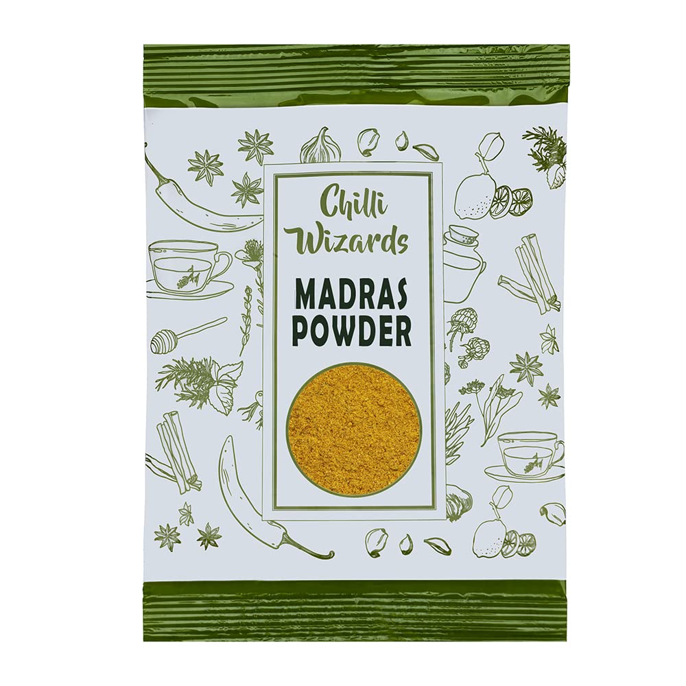 So ScrummyMadras Curry Powder 100g Chilli Wizards