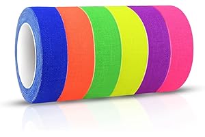 UV Reactive Tape Luminous Fluorescents Cloth Tapes