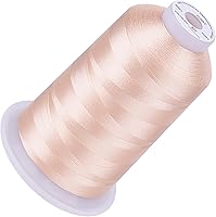 Vista 157 de Simthread 5500 yardas de hilo de bordar, 5000M de alto rendimiento 40 WT 100% hilo de poliéster – Más de 170 colores vívidos, clasificado de alta