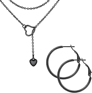 Stainless Steel Hypoallergenic Hoop Earrings For Women FOCALOOK
