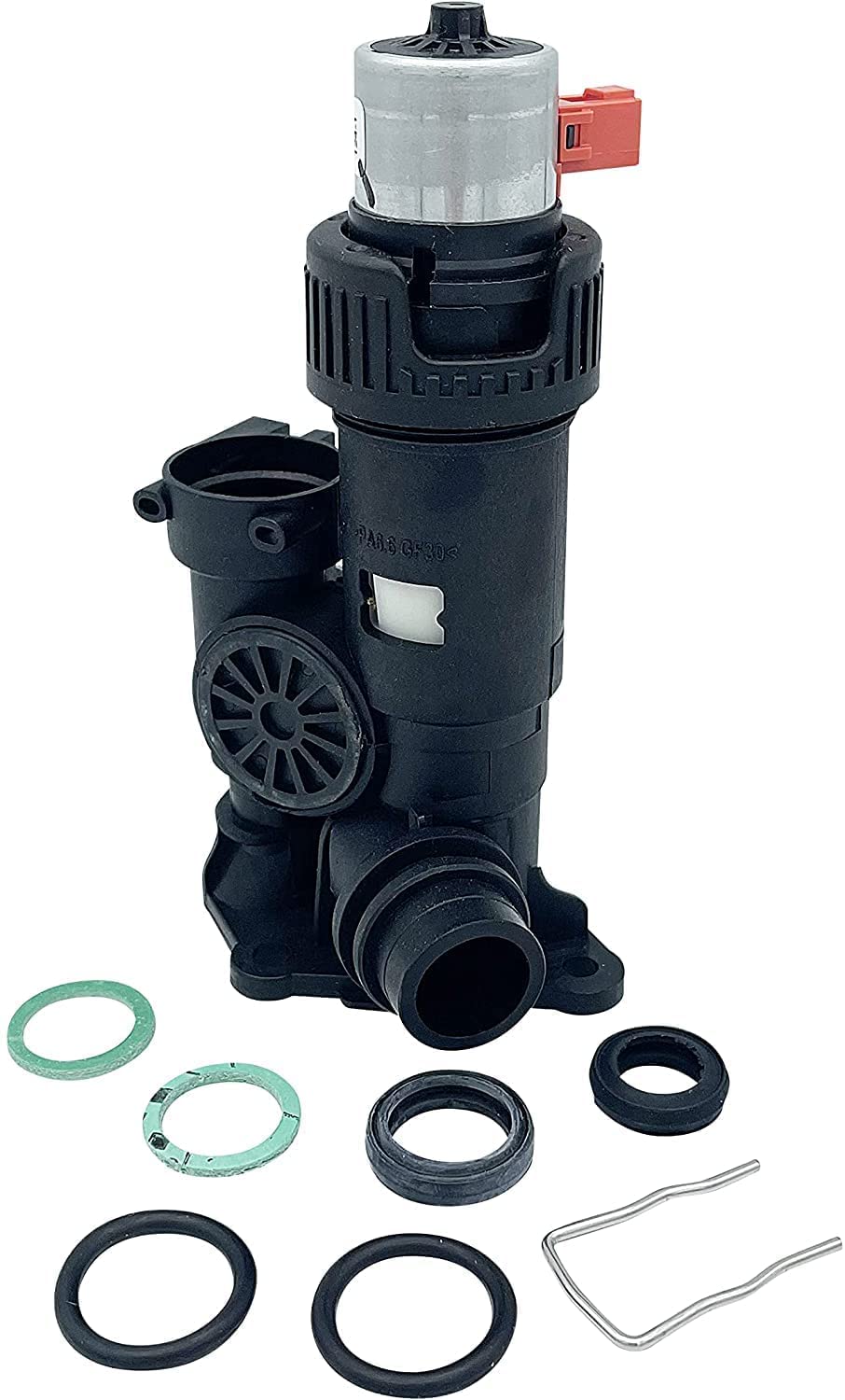 Aspares Válvula desviadora de plástico de tres vías para Vaillant Ecotec Pro 24 28