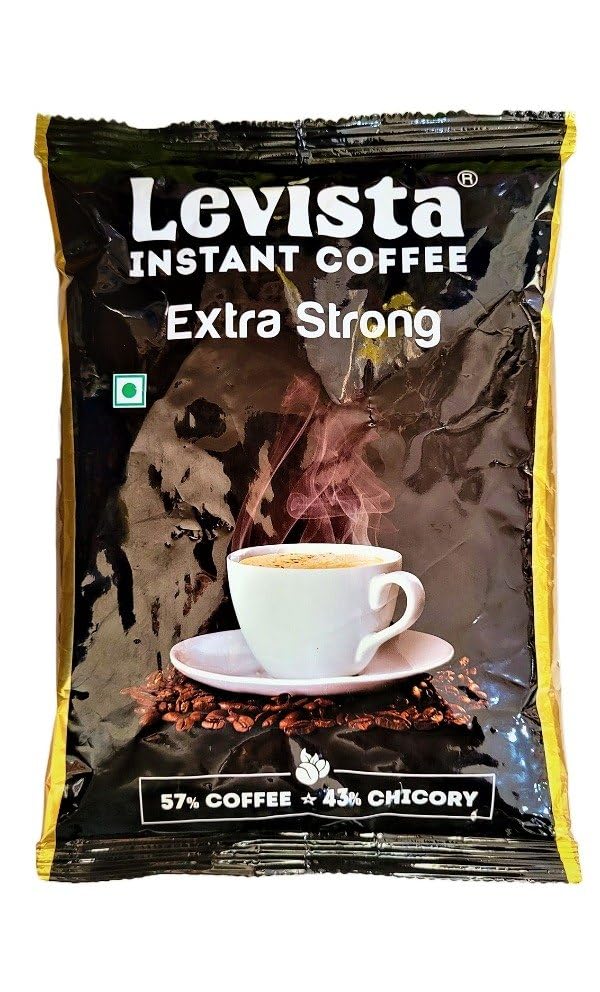 Levista Instant Coffee | Extra Strong Blend | Coffee 57%, Chicory 43% Blend | Economical/Institutional Pack | A++ Grade, 200g (200g x 2 Pcs) (B0CV477TJN) Amazon Price History, Amazon Price Tracker