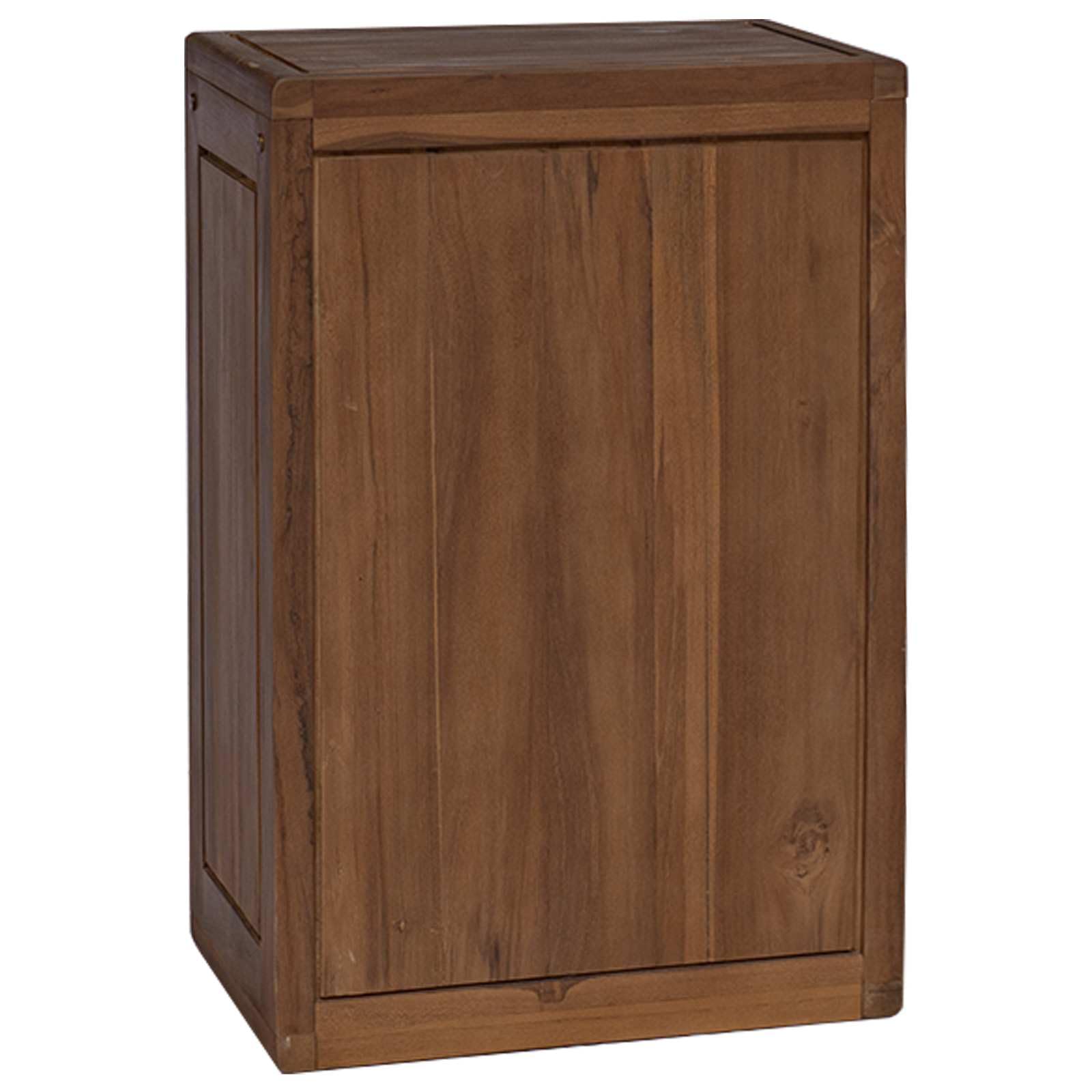 Mensola laterale da bagno in legno di teak, 45 x 30 x 70 cm