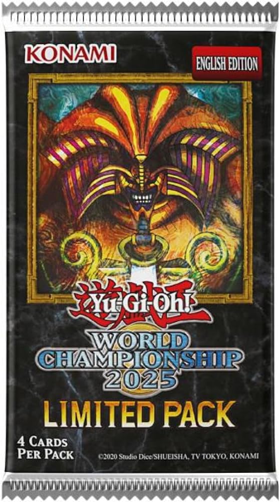 Yu-Gi-Oh! Display of 10 World Championship 2025: Limited Pack booster packs - English version