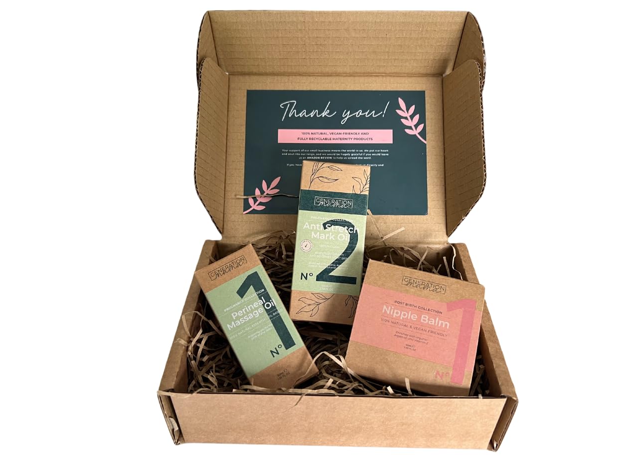 New Mum Gift Pack - Personalisation Optional - Pregnancy and Post Birth Collection by Generation Mama - Pamper Hamper