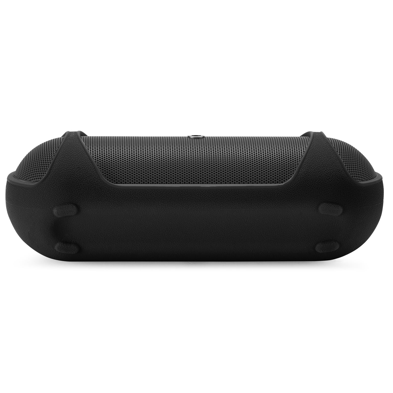 Silikonowe Etui do Beats Pill bezprzewodowy głośnik Bluetooth(2024),Pill 2024 Przenośny Pokrowiec Podróżny Ochronny do Przenoszenia z Paskiem Ramię(Czarny)