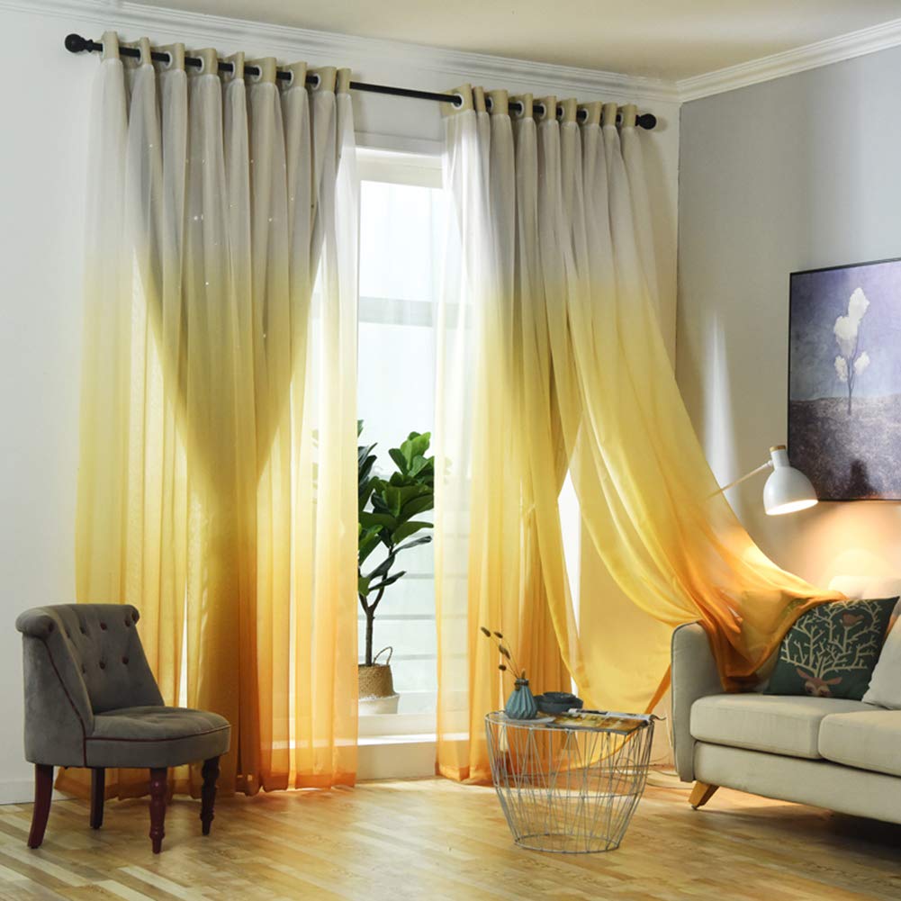 Cortinas Opacas Grises, Mezcla de Cortinas de Estrellas Recortadas, Cortinas con Ojales Suaves, Cortinas con Ojales aislantes térmicos sólidos, Tratamiento de Ventanas para niños,