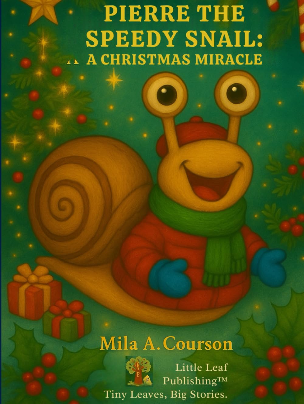Pierre the Speedy Snail: A Christmas Miracle (Never Give Up! Adventures of Pierre the Speedy Snail)