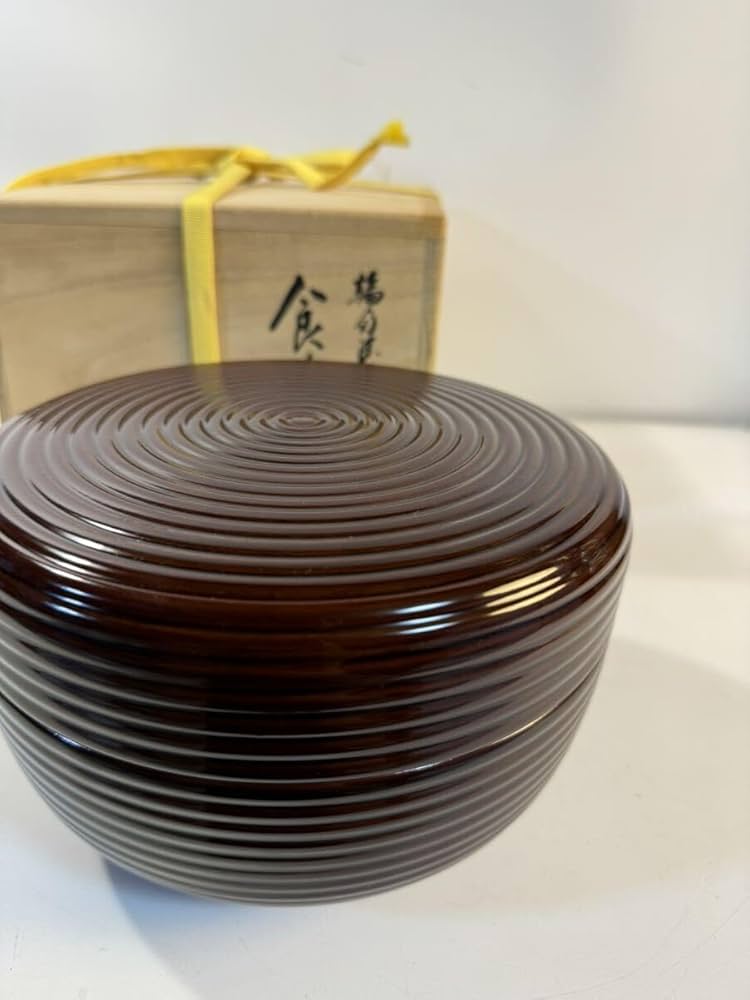 漆器 輪島塗 目代宗芳造 和食器 茶器 菓子入れ 和菓子 主菓子 茶道 食籠 漆器 輪島塗 目代宗芳造 和食器 茶器 菓子入れ 和菓子 主菓子