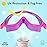 Kids Goggles for Swimming 2 Pack No Leaking Anti-Fog Outer Eye Fit with Wide View UV Protection Crystal Clear Watertight Swim Goggles with nose cover Suitable for Children Youth Boys Girls Age 3 to 14