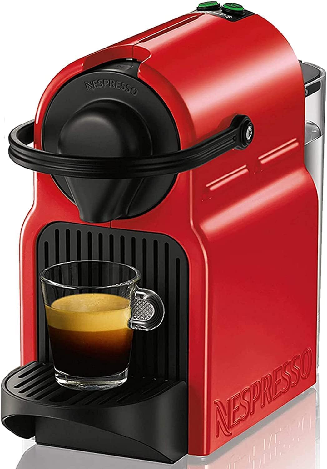 Nespresso Inissia XN1005, Macchina da caffè di Krups, colore Ruby Red :  Amazon.it: Casa e cucina