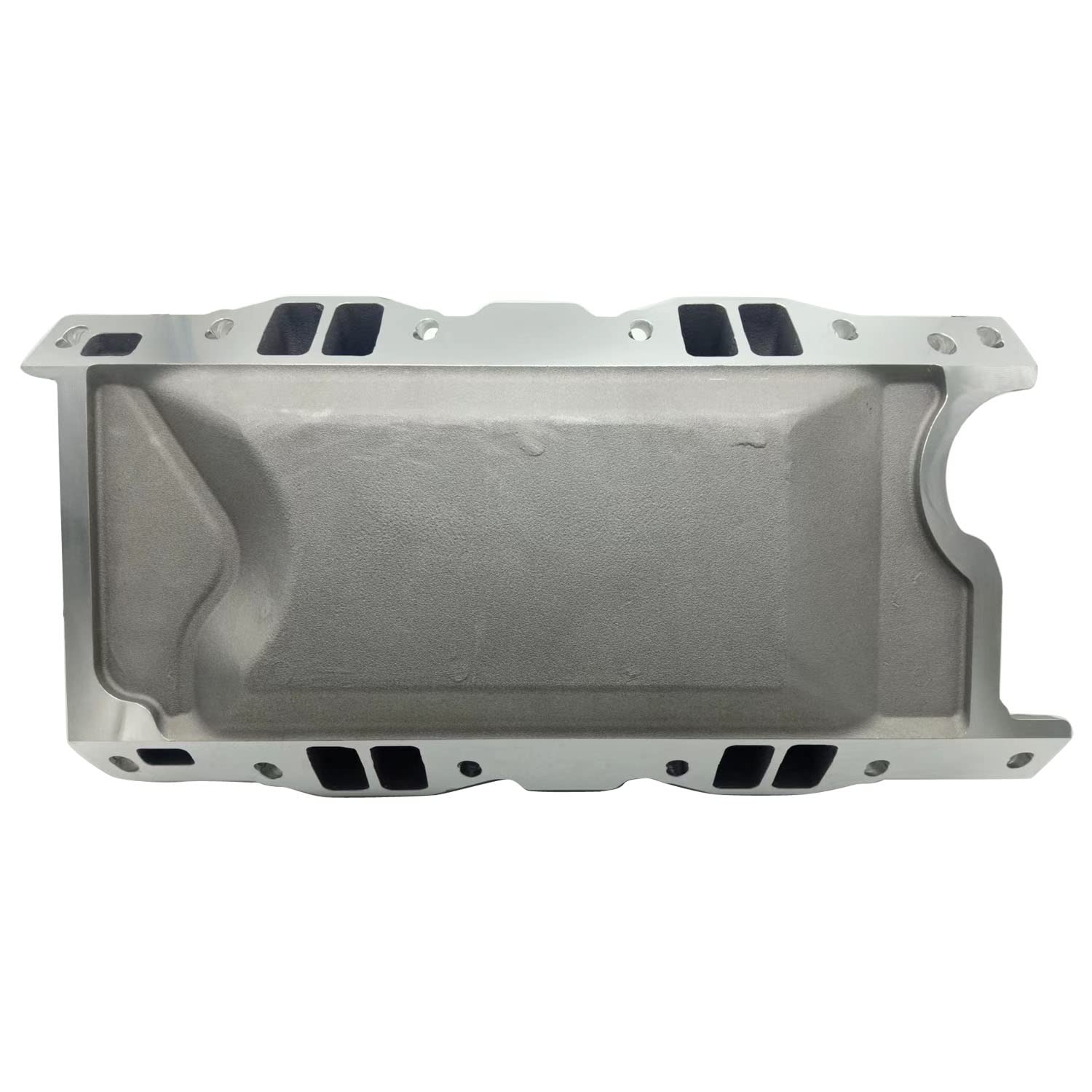 1 PZ SHLPDFM Alluminio Collettore di Aspirazione Doppio Piano Collettore di Aspirazione Compatibile con 1967-2003 Piccolo Blocco Chrysler Mopar 318 340 360 RPM 1500-6500 Altezza 5.4 pollici