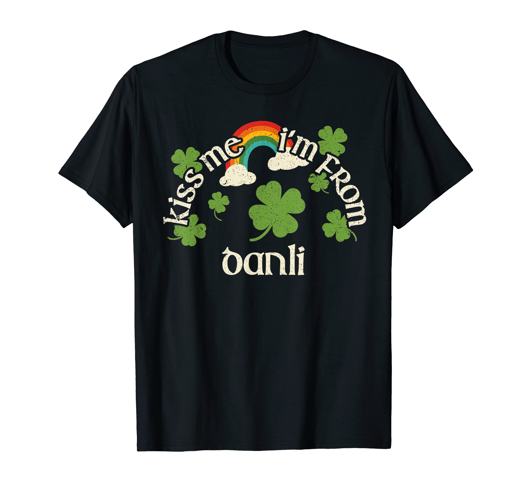 Kiss Me Shamrock - City St. Patrick's Day Danli T-Shirt