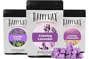 Lavender Lovers Collection: Happy Wax Melts for Serenity and Calm