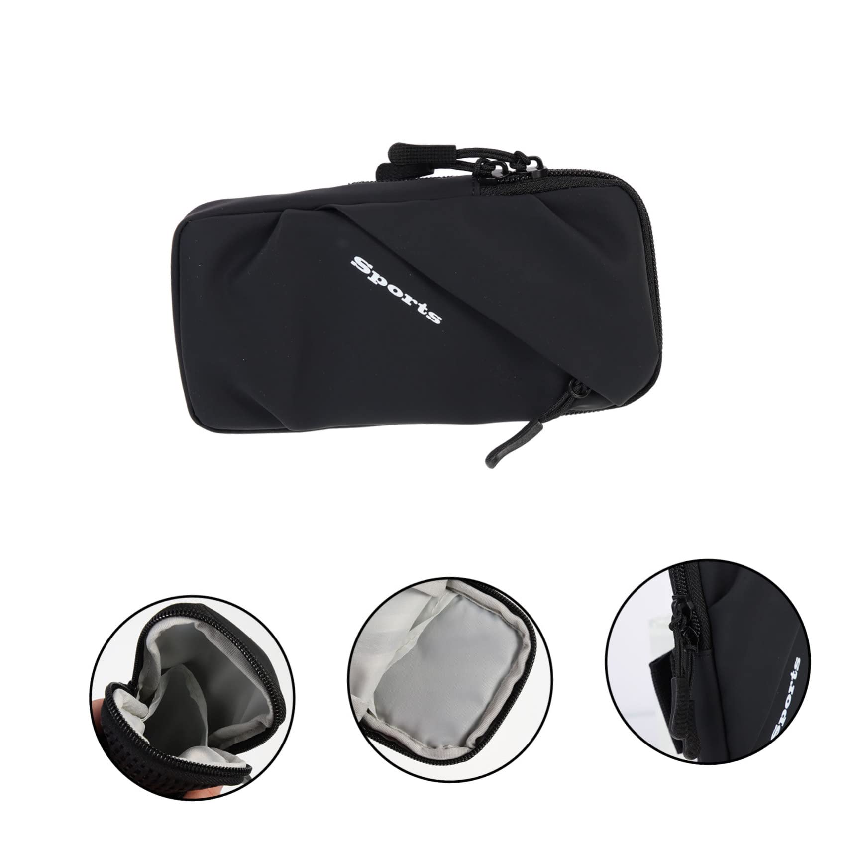 jojofuny 3pezzi Fascia Per Braccio Sportiva Borsello Per Telefono Pouch Traspirante Per Running e Attività Outdoor Adatta Sport Viaggi e Shopping