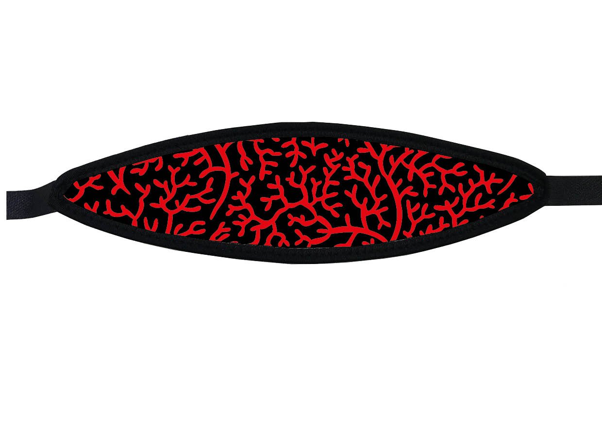 Sangle De Masque De Plongée Best Divers – Néoprène Bi-ligné – Fermeture Velcro – Coupe Ajustable – 25x8x0,5 Cm – Confort Assuré