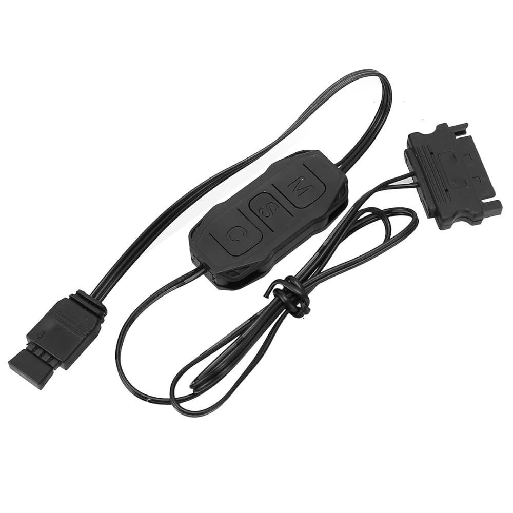 ARGBファン 3点セット＋コントローラー Amazon.co.jp: ARGB コントローラ、5V 3Pin ミニ ARGB PC ファン