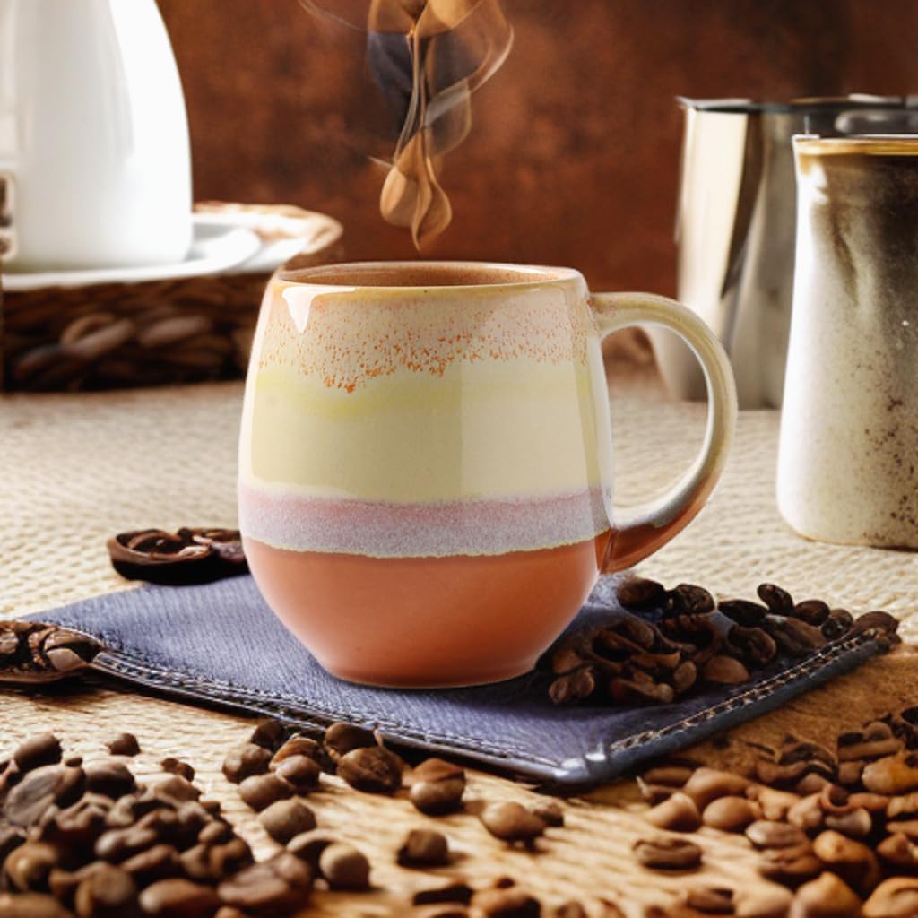 Coffee Mug,500ML Ceramics Coffee Cup,Big Stoneware Coffee Mugs,Large Tea Cups Mugs,Porcelain Coffee Mug,Cappuccino Cups - Image 2