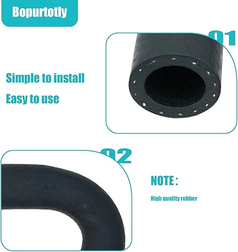 Miniatura 7 de 551699 Manguera de derivación de núcleo de calentador con 2 abrazaderas para motor de la serie LS o LT (extremo de 58 pulgadas y extremo de 34