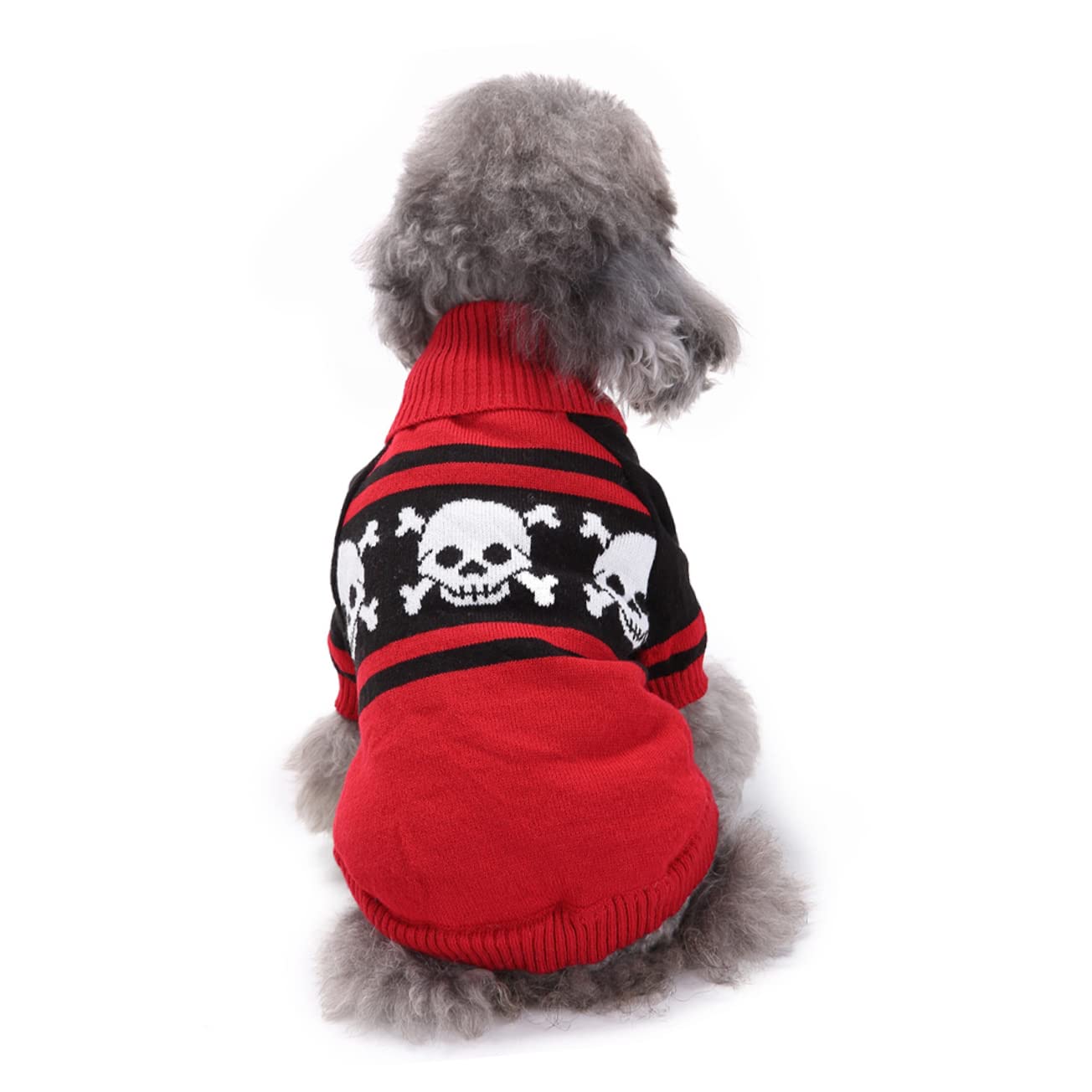BESPORTBLE 3 Pezzi Costumi Di Halloween Per Cani Costume Da Teschio Di Cane Costumi Per Cani Di Halloween Per Di Zucca Per Per Animali Domestici