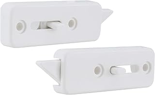 RecPro Sliding Window Tilt Latches | for Vinyl Windows | Surface Mount | 2-1/4" Hole Spacing
