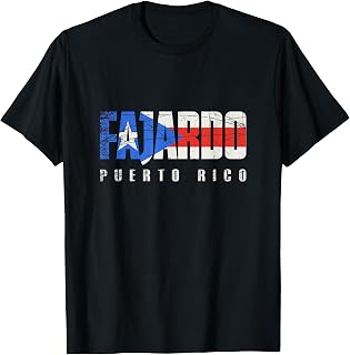 Puerto Rican flag Fajardo Puerto Rico T-Shirt