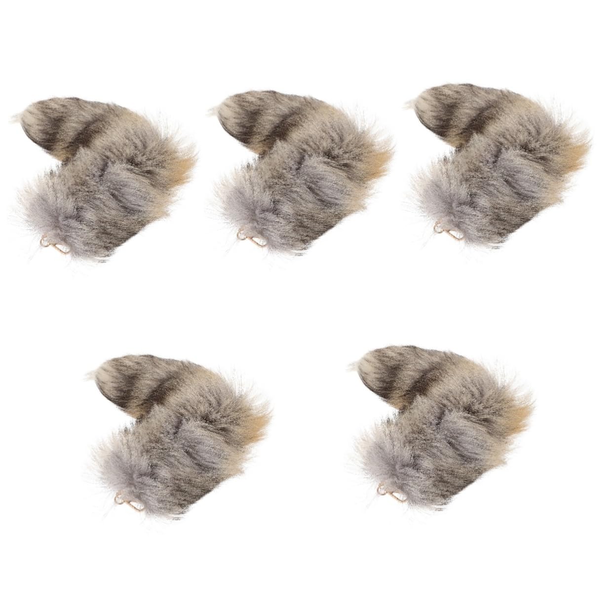 SOIMISS 5piezas Llaveros De De Animal De Peluche Colgante Decorativo Ligero y Práctico Accesorio Encantador Para Llaves y Bolsos Para y Uso Diario