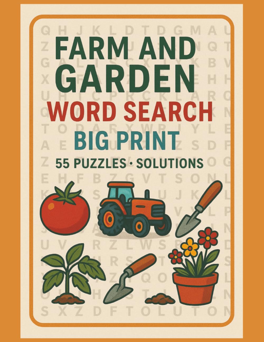 Farm and Garden Word Search Puzzle: A Bounty of Hidden Words