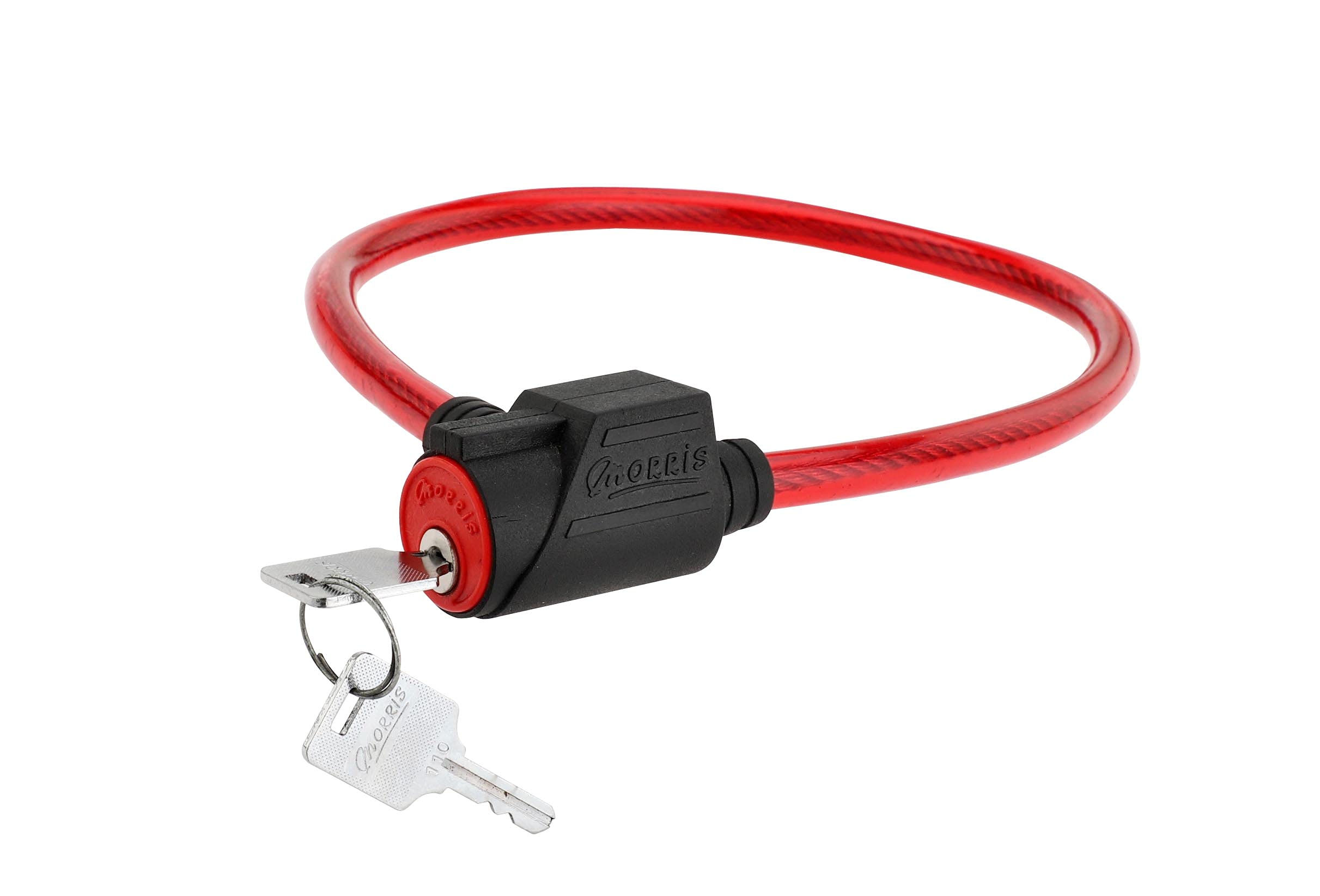 Morris Deluxe Cable Cycle Lock (Red, 22 inch.) (B09G4BD1RH) Amazon Price History, Amazon Price Tracker