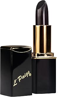 L'Paige (LBK) BLACK CHANGEABLE Lipstick, All-Natural, AloeVera, Long-lasting, Moisturizing