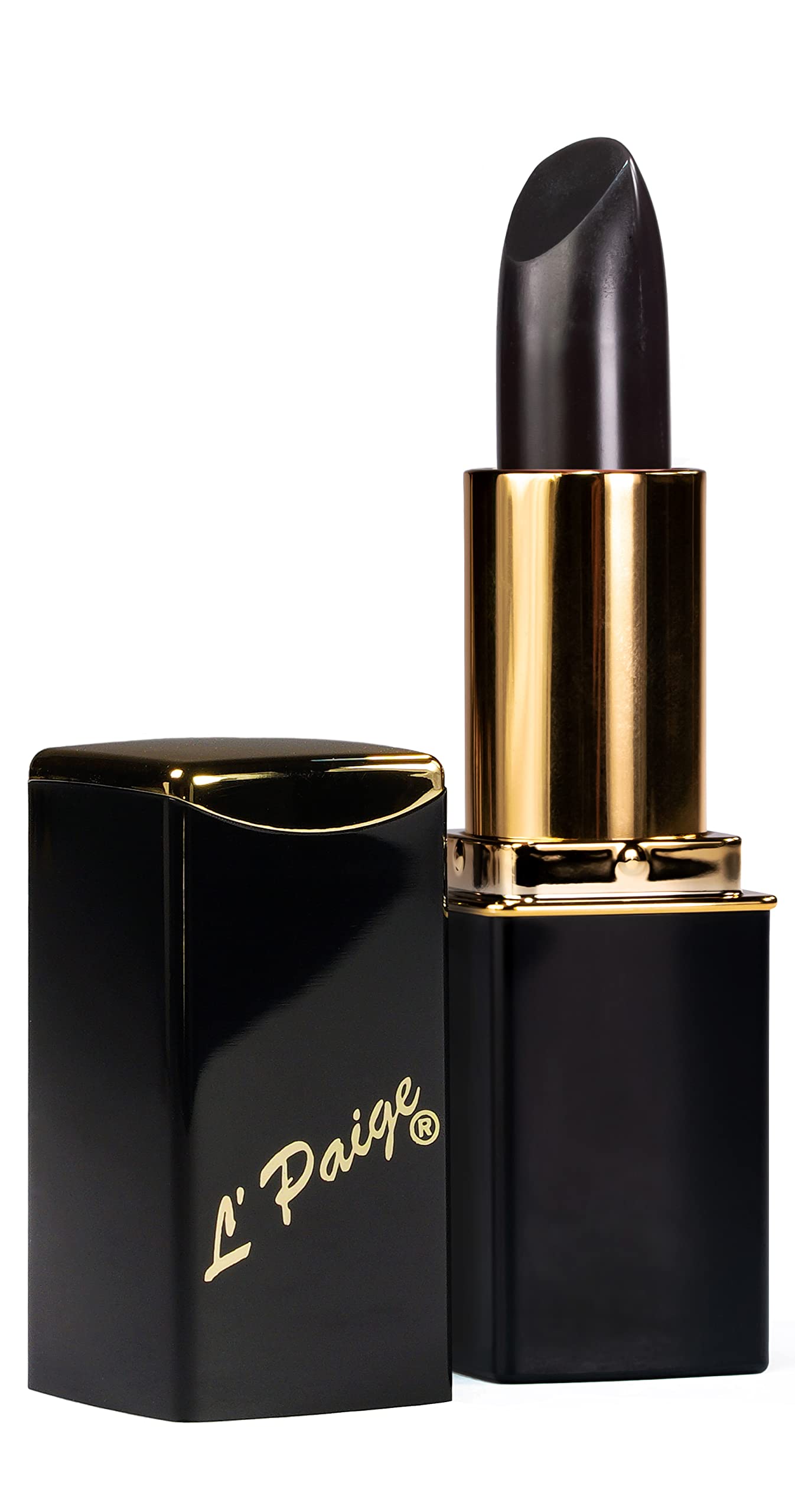 L'Paige(LBK) BLACK CHANGEABLE Lipstick, All-Natural, AloeVera, Long-lasting, Moisturizing