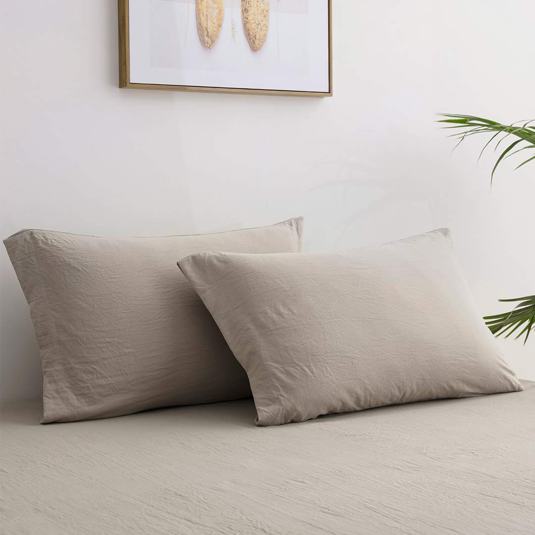 Juego de sábanas de microfibra con bolsillo profundo, 120 GSM, 2400 TC, para cama individual, individual extragrande, matrimonial, queen y king de 3