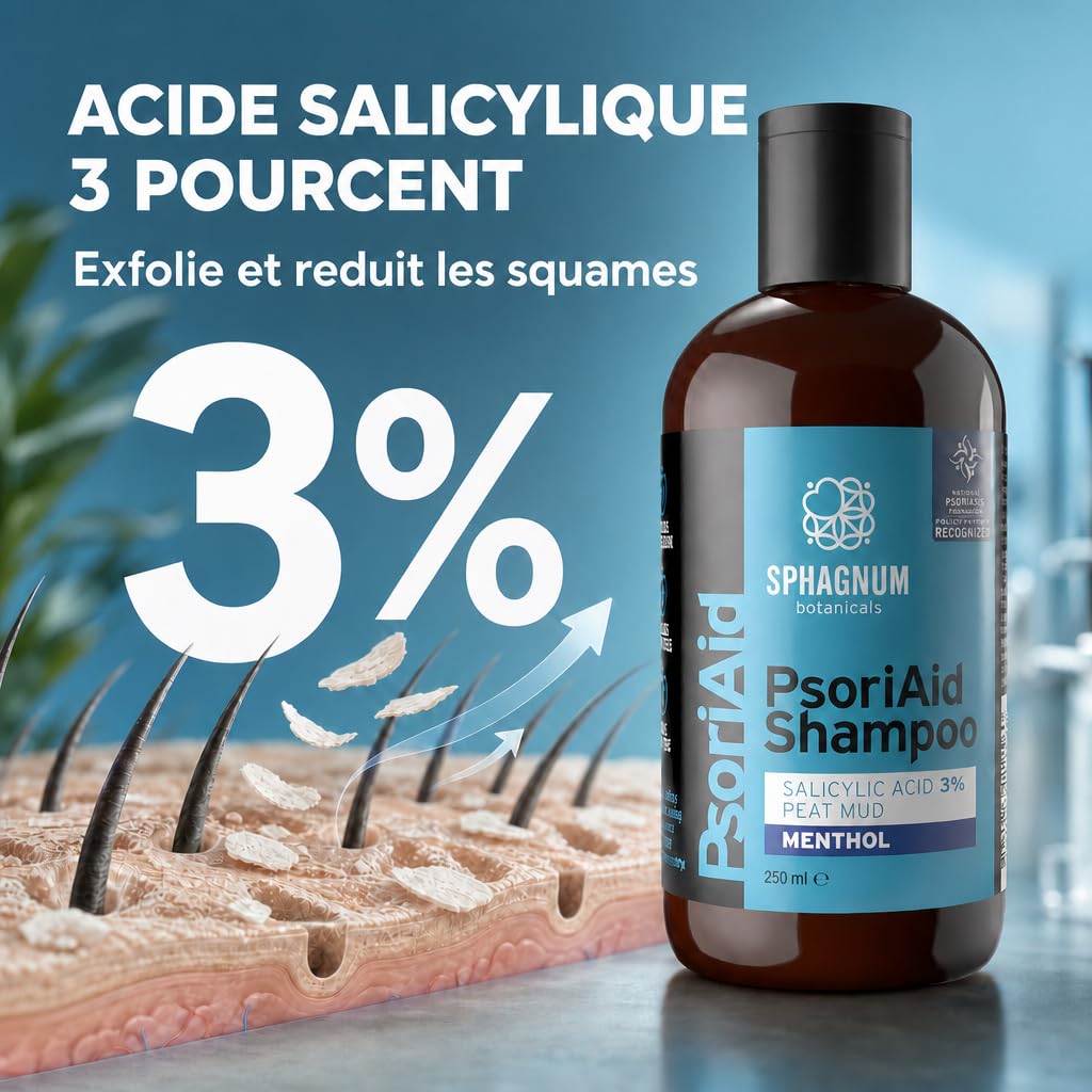 Sphagnum Botanicals Set Shampoing Psoriasis et Après-shampoing