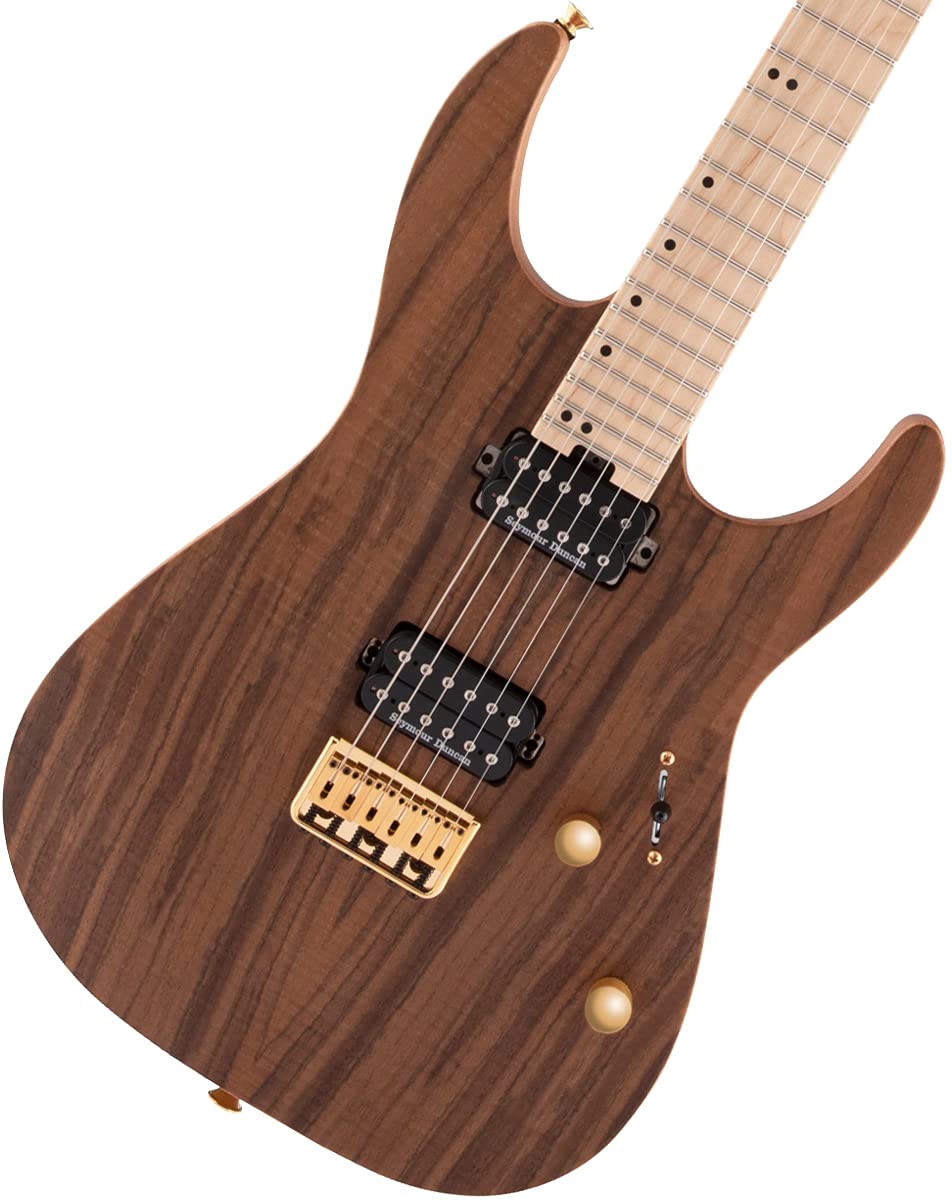 Charvel エレキギター ナチュラル Amazon | Charvel MJ DK24 HSH 2PT E Mahogany with Figured