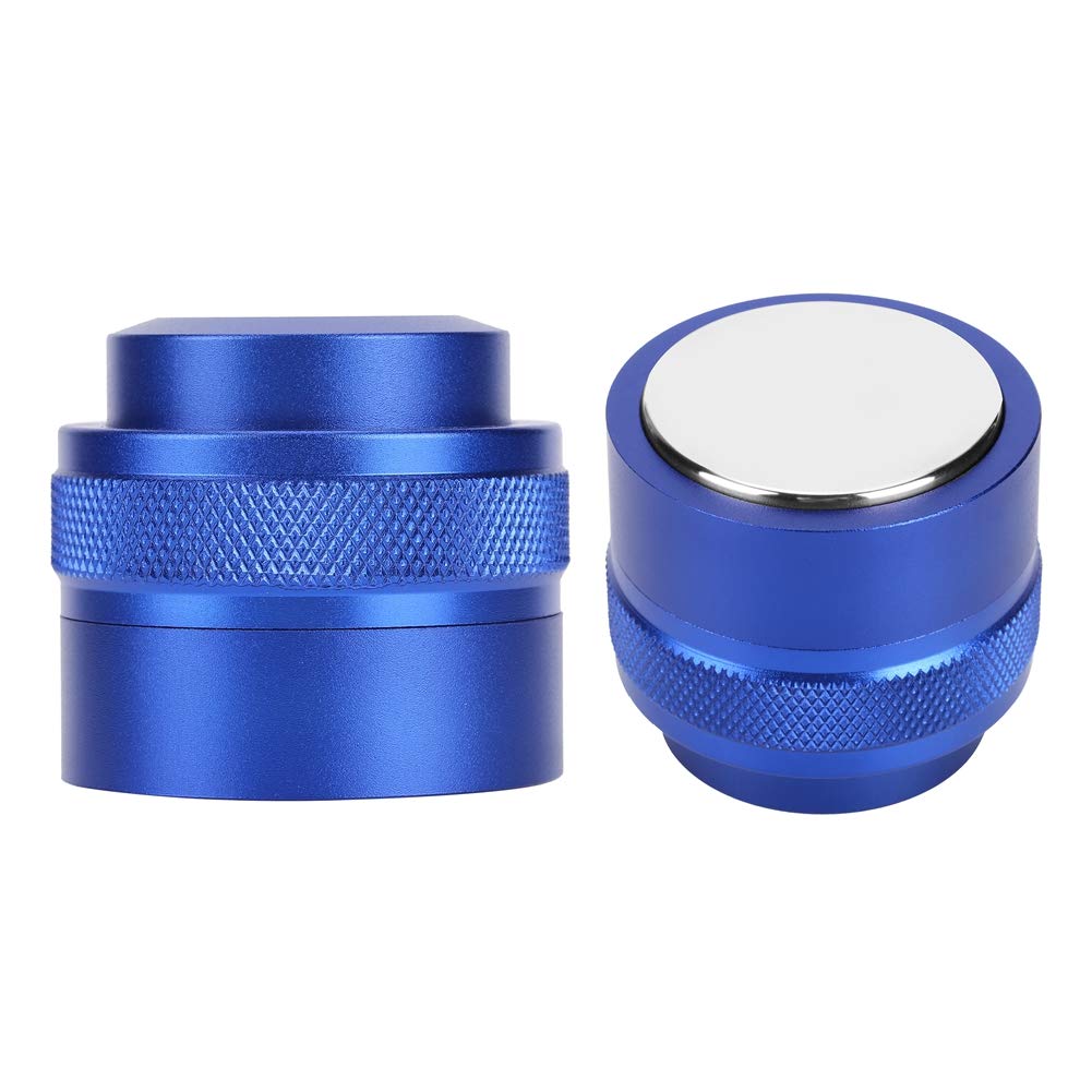 Kaffeeverteiler, Langlebiger Kaffeestampfer, für Zuhause, Kaffeezubehör für Büro, Café (BLUE)