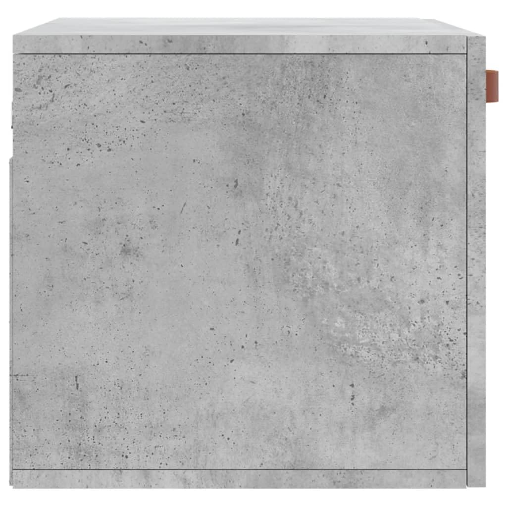 Szafka ścienna szary beton 60 x 36,5 x 35 cm drewno wielowarstwowe