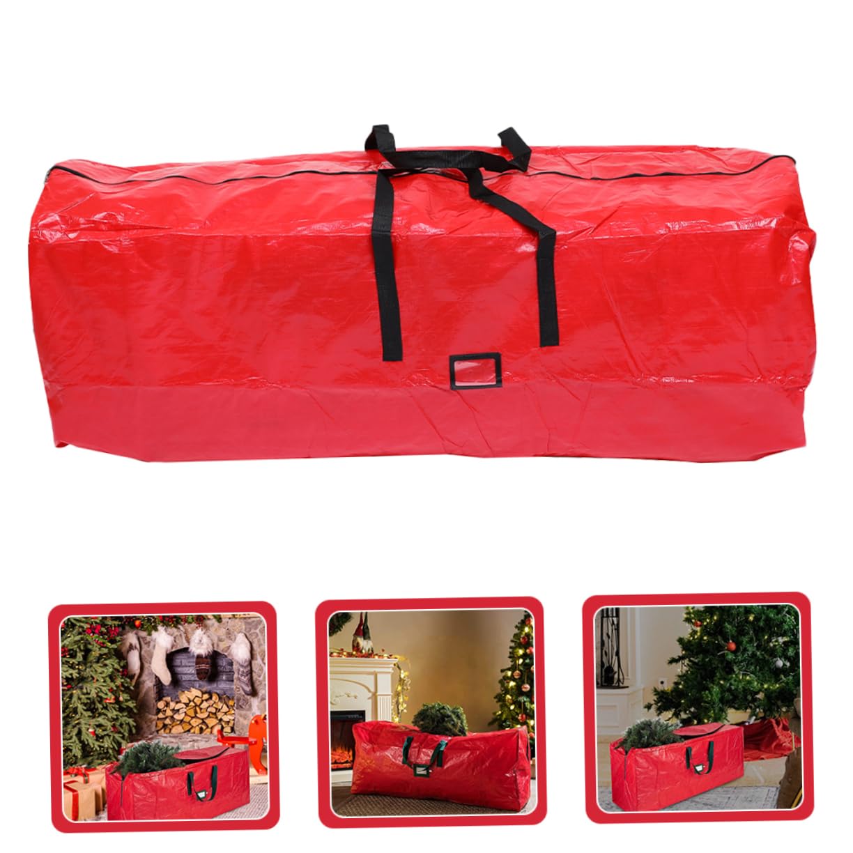 Homoyoyo Bolsa Para Árbol De Navidad De Gran Contenedor Organizador Con Cremallera Para Guardar Árboles De Navidad Bolsa De Obsequio Para Almacenamiento Invierno