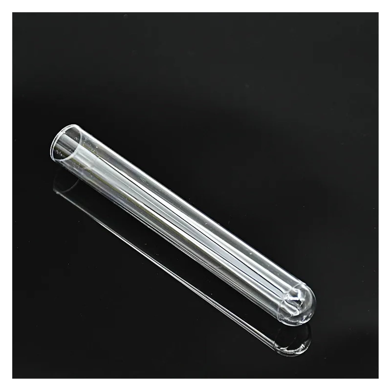 Kunststoff-Reagenzglas 20 ml, hartes Benzol-Reagenzglas 16 mm x 150, hochtransparentes Polystyrolröhrchen, 100 Stück/Packung