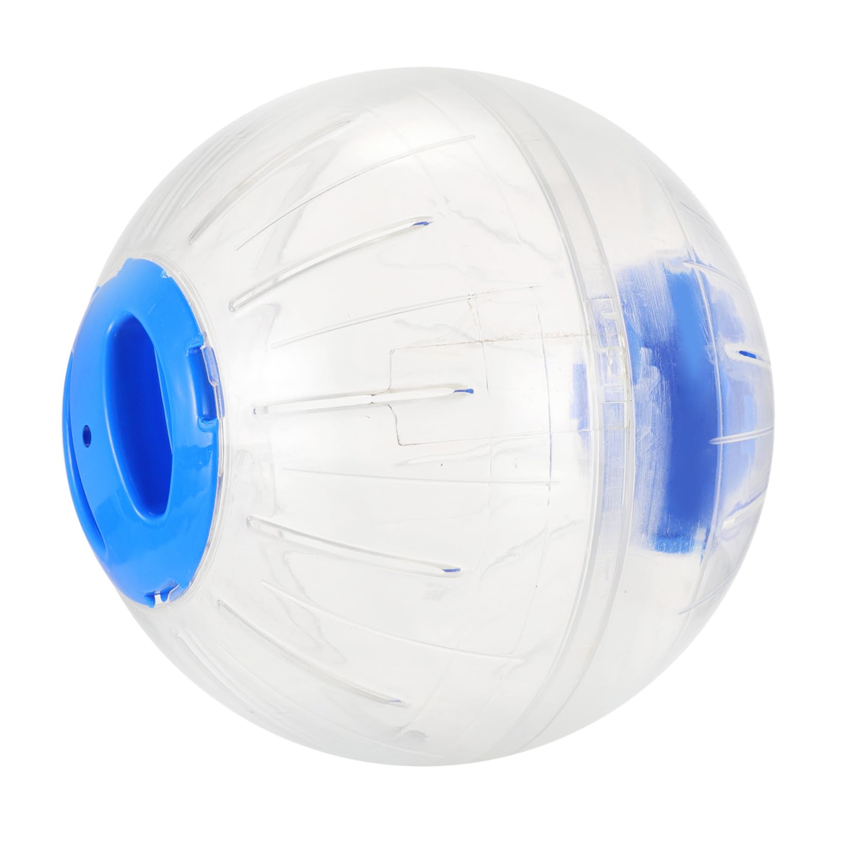 BUGUUYO 15cm Blue Non Running Ball for Hamster Hamster Wheel Ball Toy Crystal Safe for Pet Plaything Exercising Toys Roller Plaything