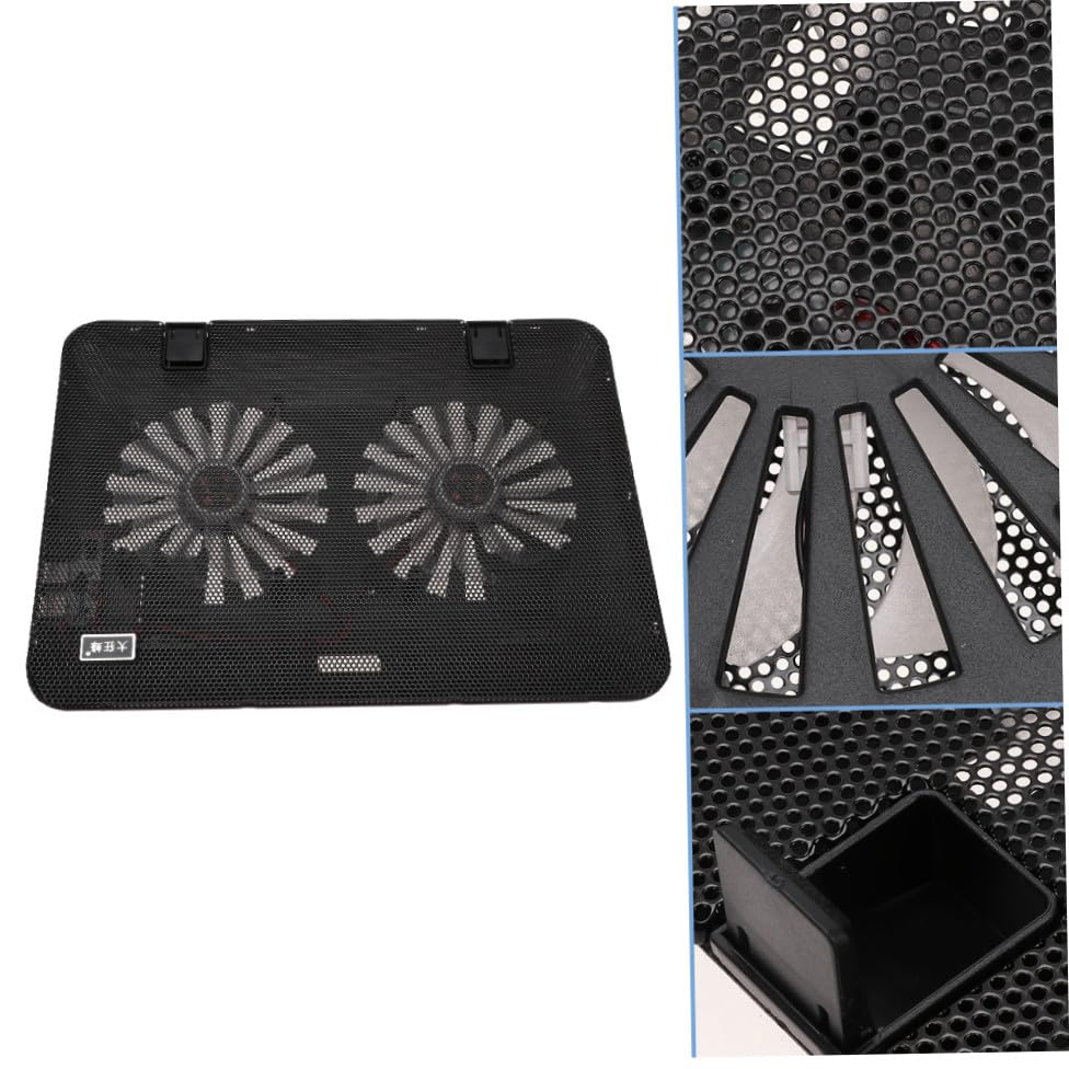 Base ajustable para laptop de 6 pulgadas con ventilador miniatura 7