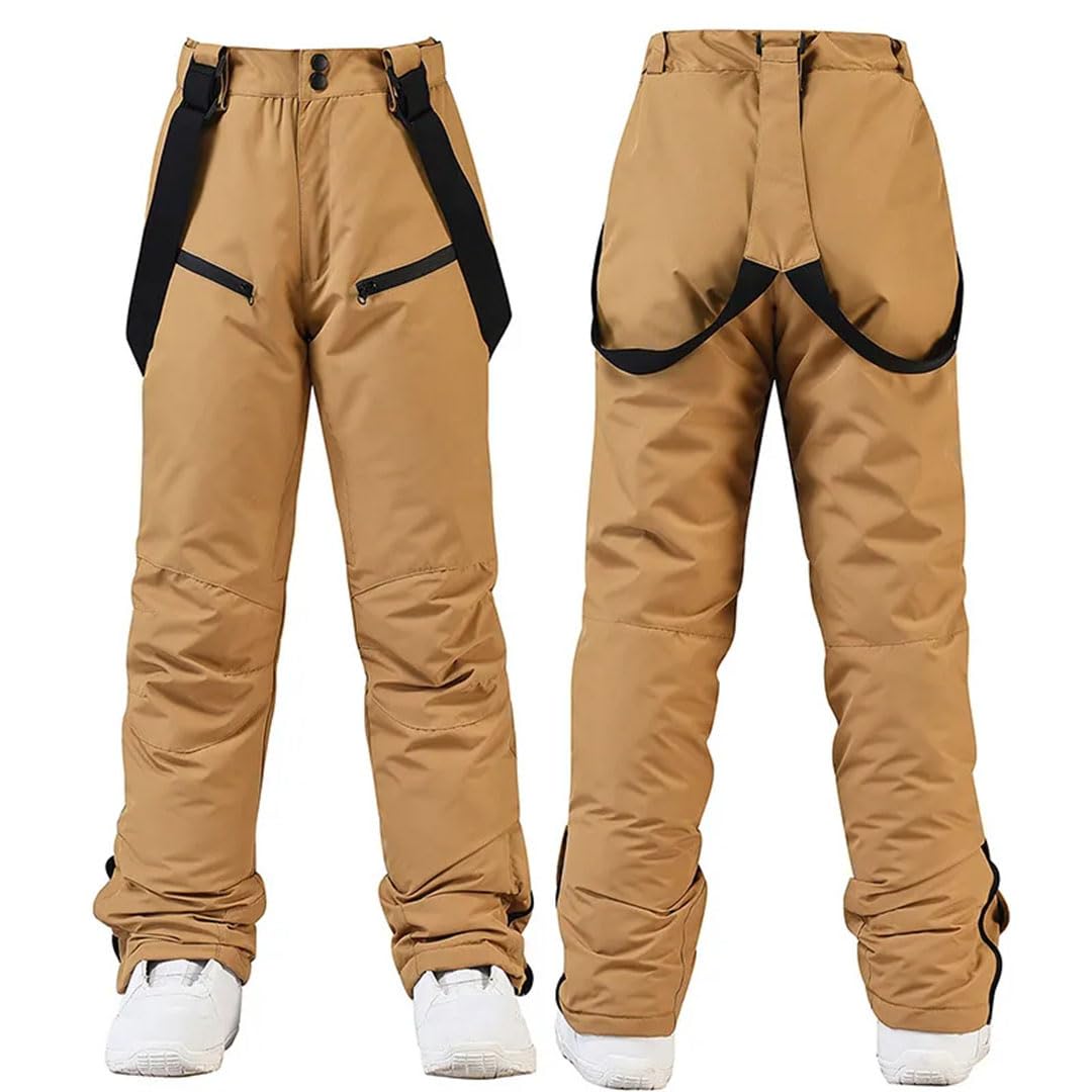Suwequest Pantaloni da sci unisex antivento Snowboard Wear Inverno Outdoor Caldo Neve Sport Pantaloni Inverno Ciclismo Campeggio Pantaloni